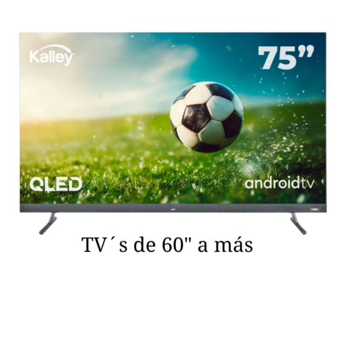 TV de 60" o más